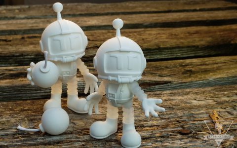 Atomic Bomberman Action Figures